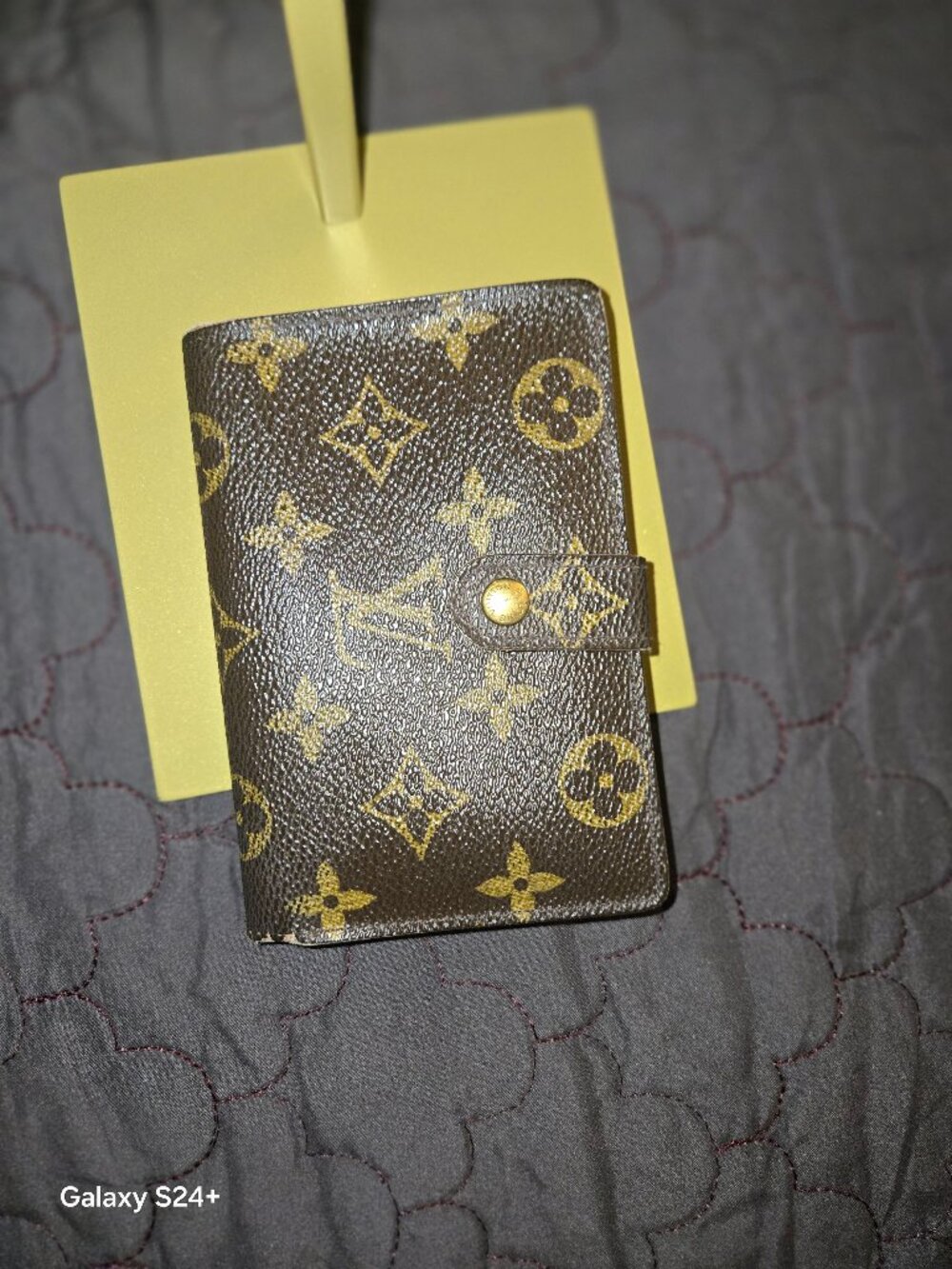 Louis Vuitton Monogram Kisslock Wallet / Coin Purse